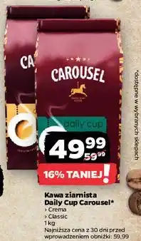 Netto Kawa Carousel Daily Cup Crema oferta