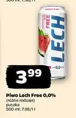 Netto Piwo Lech Free Arbuz Z Miętą oferta