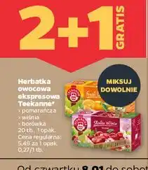 Netto Herbata borówka Teekanne oferta