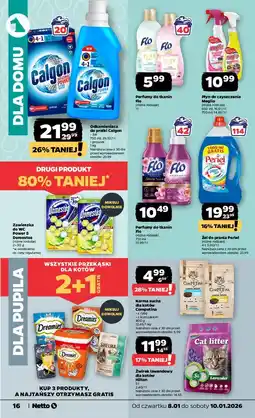 Netto Koncentrat do płukania pure perfume patchauli Flo oferta