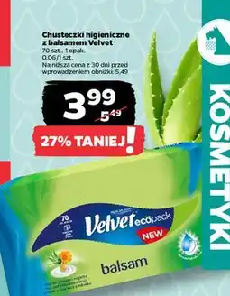Netto Chusteczki higieniczne Velvet Balsam oferta