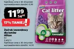 Netto Żwirek dla kota bentonitowy lawenda Hilton oferta