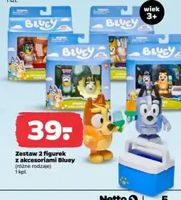 Netto Zestaw 2 figurek z akcesoriami Bluey oferta