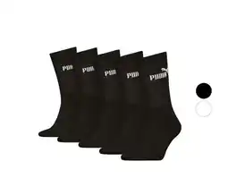 Lidl Puma Skarpetki sportowe unisex z bawełną, 5 par oferta
