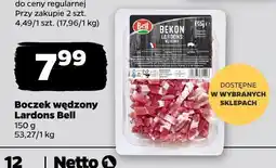 Netto Boczek wędzony Lardons oferta