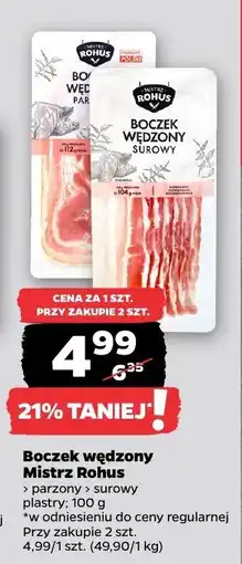 Netto Boczek wędzony parzony oferta