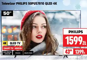 Telewizor Philips 50PUS7810 QLED 4K