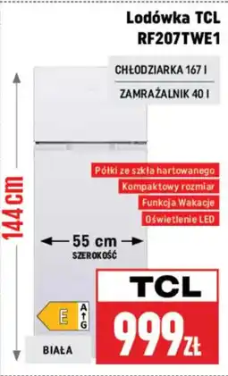 Neopunkt TCL Lodówka RF207TWE1 oferta