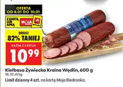Biedronka Kiełbasa żywiecka Kraina Wędlin oferta