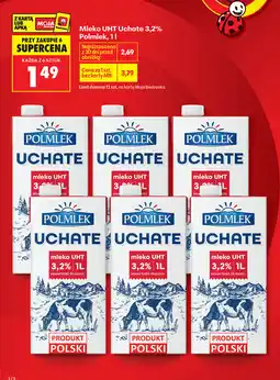 Biedronka Mleko UHT Uchate 3,2% Polmlek oferta