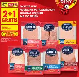 Biedronka Wszystkie wędliny w plastrach Kraina Wędlin oferta