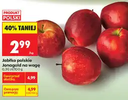 Biedronka Jabłko polskie Jonagold na wagę oferta