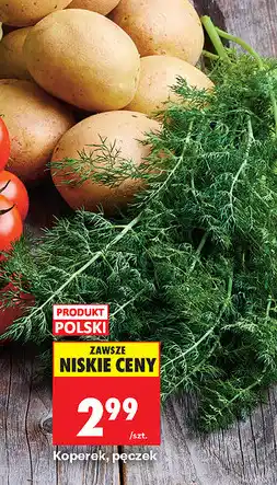 Biedronka Koperek, pęczek oferta