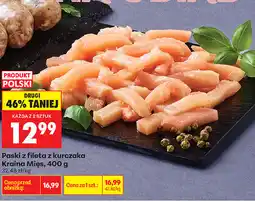Biedronka Paski z fileta z kurczaka Kraina Mięs oferta