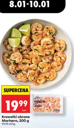 Biedronka Krewetki obrane Marinero oferta