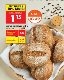 Biedronka Bułka razowa oferta