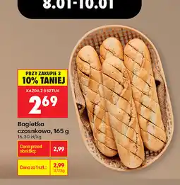 Biedronka Bagietka czosnkowa oferta
