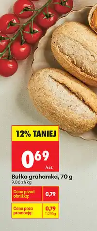 Biedronka Bułka grahamka oferta