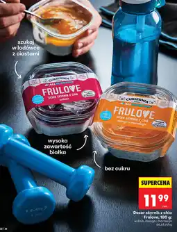 Biedronka Deser skyrnik z chia Frulove, 180 g (wiśnia, mango i marakuja) oferta