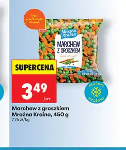 Biedronka Marchew z groszkiem Mrożna Kraina oferta