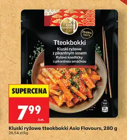 Biedronka Kluski ryżowe tteokbokki Asia Flavours oferta