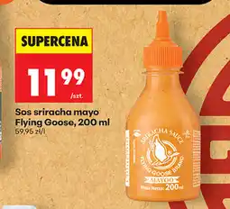 Biedronka Sos sriracha mayo Flying Goose oferta