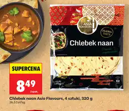 Biedronka Chlebek naan Asia Flavours, 4 sztuki oferta