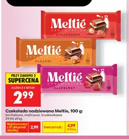 Biedronka Czekolada nadziewana Meltie oferta