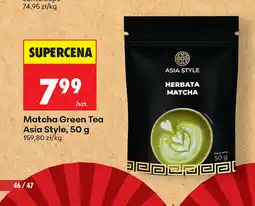 Biedronka Matcha Green Tea Asia Style oferta
