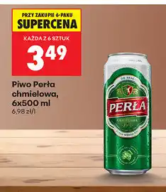 Biedronka Piwo Perła chmielowa oferta