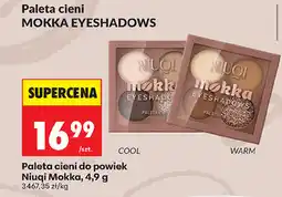 Biedronka Paleta cieni do powiek Niuqi Mokka oferta
