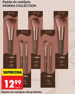 Biedronka Pędzle do makijażu Niuqi Mokka oferta