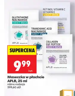 Biedronka Maseczka w płachcie APLB oferta