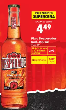 Biedronka Piwo Desperados Red oferta