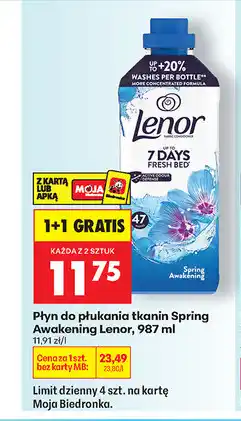 Biedronka Lenor Płyn do płukania tkanin Spring Awakening oferta