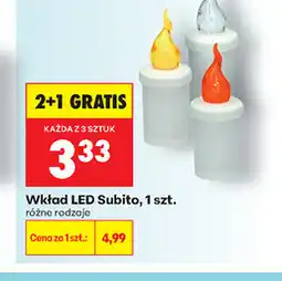 Biedronka Wkład LED Subito, 1 szt., różne rodzaje oferta