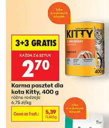 Biedronka Karma pasztet dla kota Kitty oferta