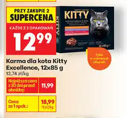 Biedronka Karma dla kota Kitty Excellence oferta