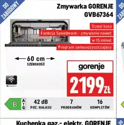 Neopunkt Zmywarka Gorenje GVB67364 oferta
