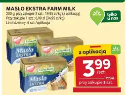 Stokrotka Market Masło ekstra Farm Milk oferta
