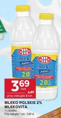 Stokrotka Market Mleko Polskie 2% Mlekovita oferta