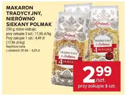Stokrotka Market Makaron tradycyjny, nierówno siekany Polmak oferta