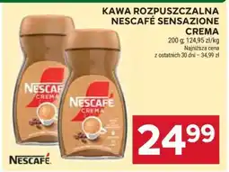 Stokrotka Market Kawa rozpuszczalna NESCAFÉ SENSAZIONE CREMA oferta
