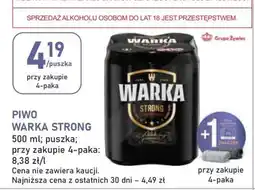 Stokrotka Market Piwo WARKA STRONG oferta