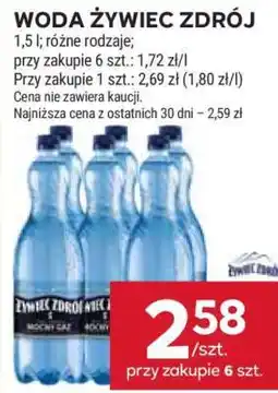 Stokrotka Market Woda Żywiec Zdrój oferta