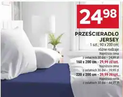 Stokrotka Market Prześcieradło jersey oferta
