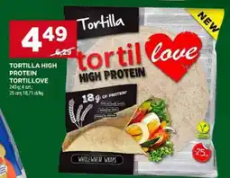 Stokrotka Market TORTILLA HIGH PROTEIN TORTILLOVE oferta