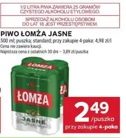 Stokrotka Market Piwo ŁOMŻA JASNE oferta