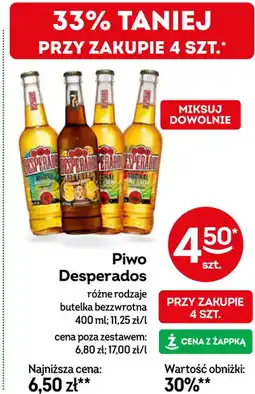 Żabka Piwo Desperados oferta