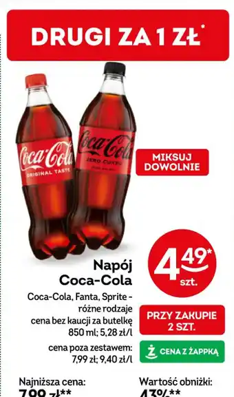 Napój Coca-Cola